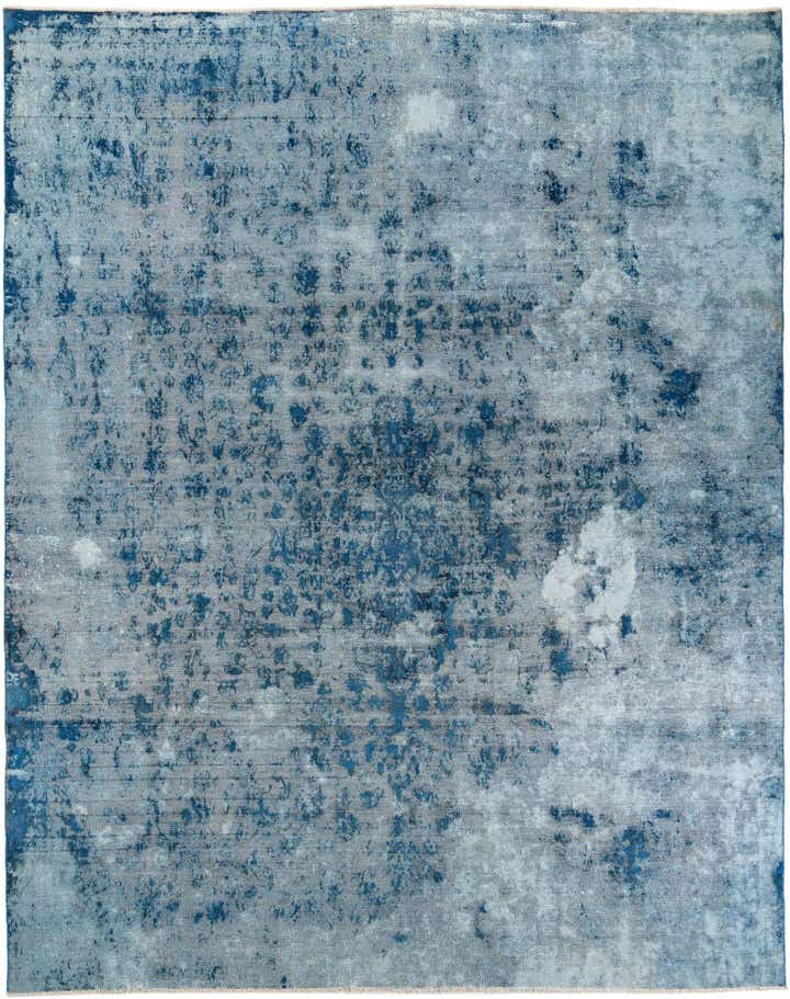 9' 4 x 11' 10 Hand Knotted Ultra Vintage Persian Wool Rug