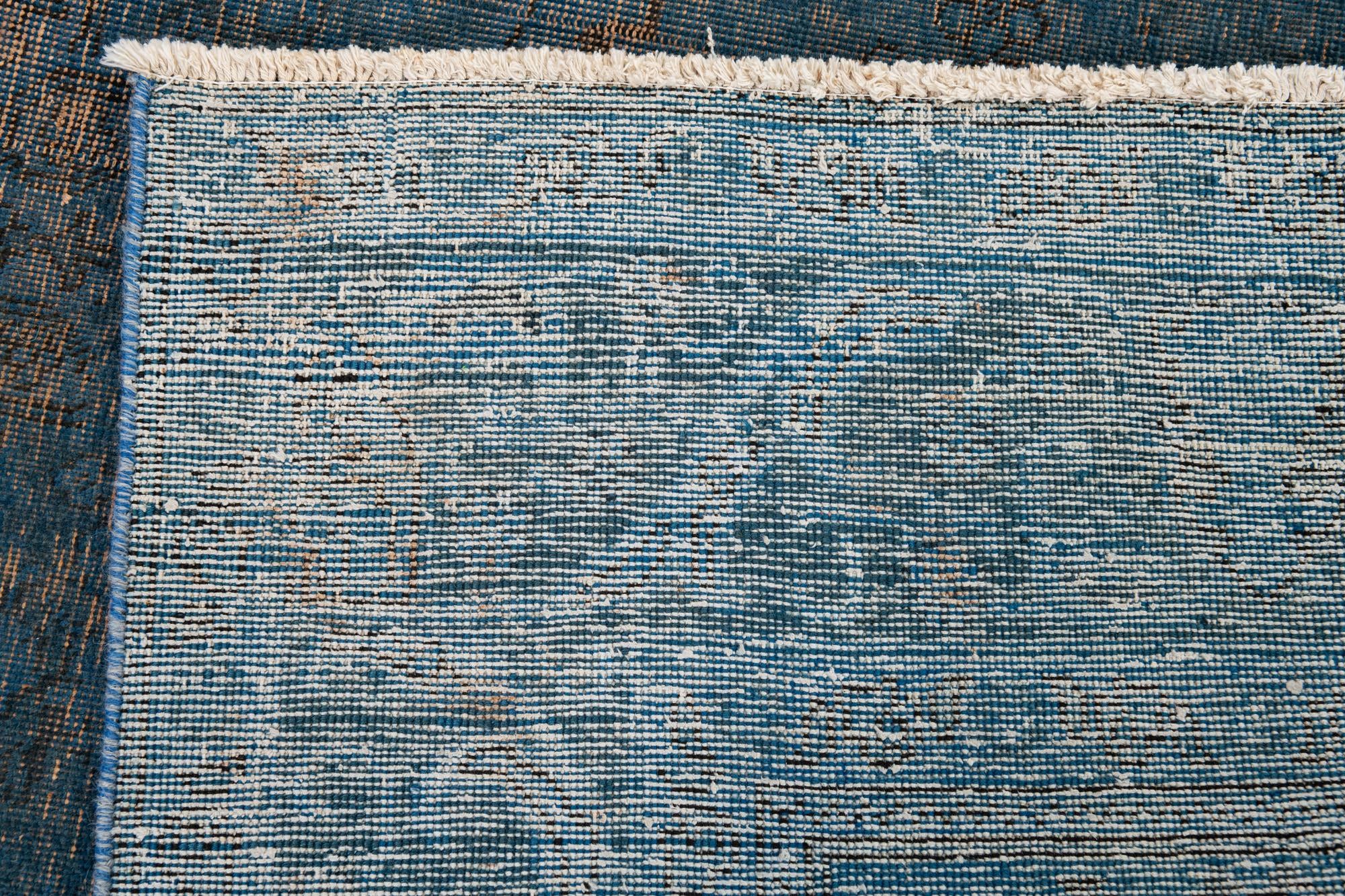 6' 6 x 9' 10 Hand Knotted Ultra Vintage Persian Wool Rug