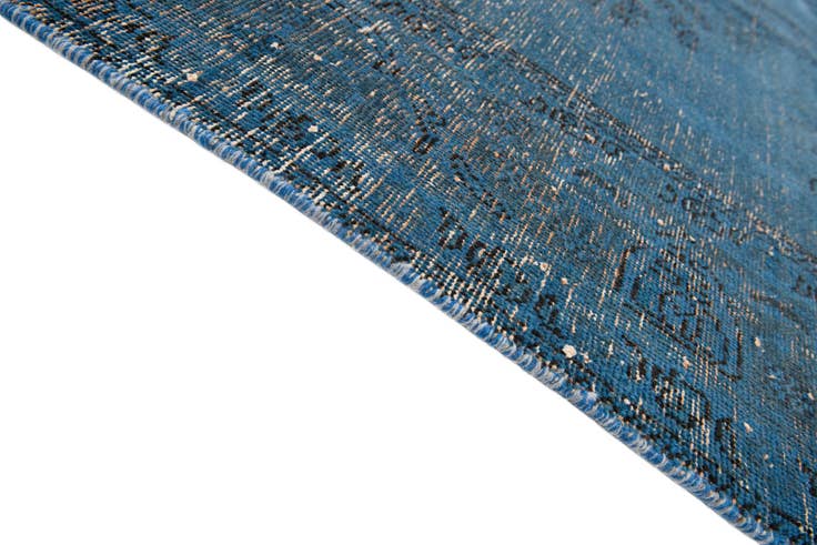 Detail image of 6' 6 x 9' 10 Hand Knotted Ultra Vintage Persian Wool Rug