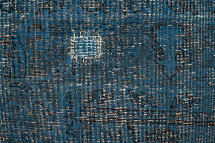 6' 6 x 9' 10 Hand Knotted Ultra Vintage Persian Wool Rug