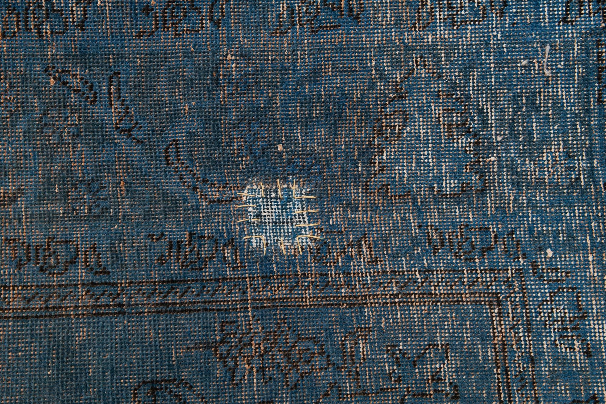 6' 6 x 9' 10 Hand Knotted Ultra Vintage Persian Wool Rug