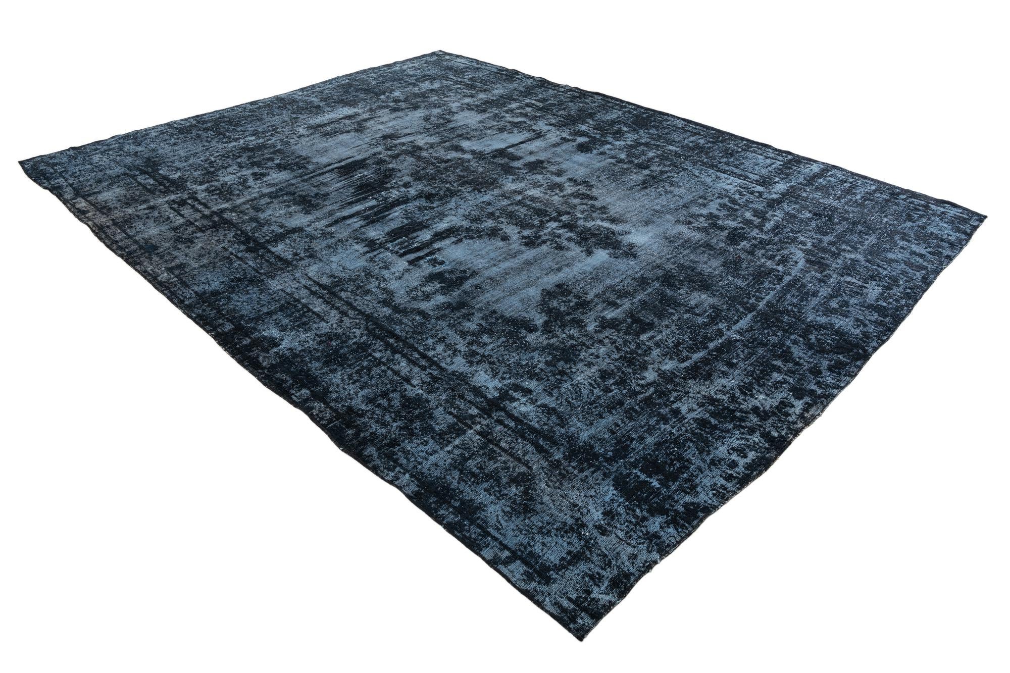 9' x 11' 2 Hand Knotted Ultra Vintage Persian Wool Rug