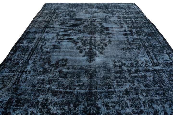 9' x 11' 2 Hand Knotted Ultra Vintage Persian Wool Rug