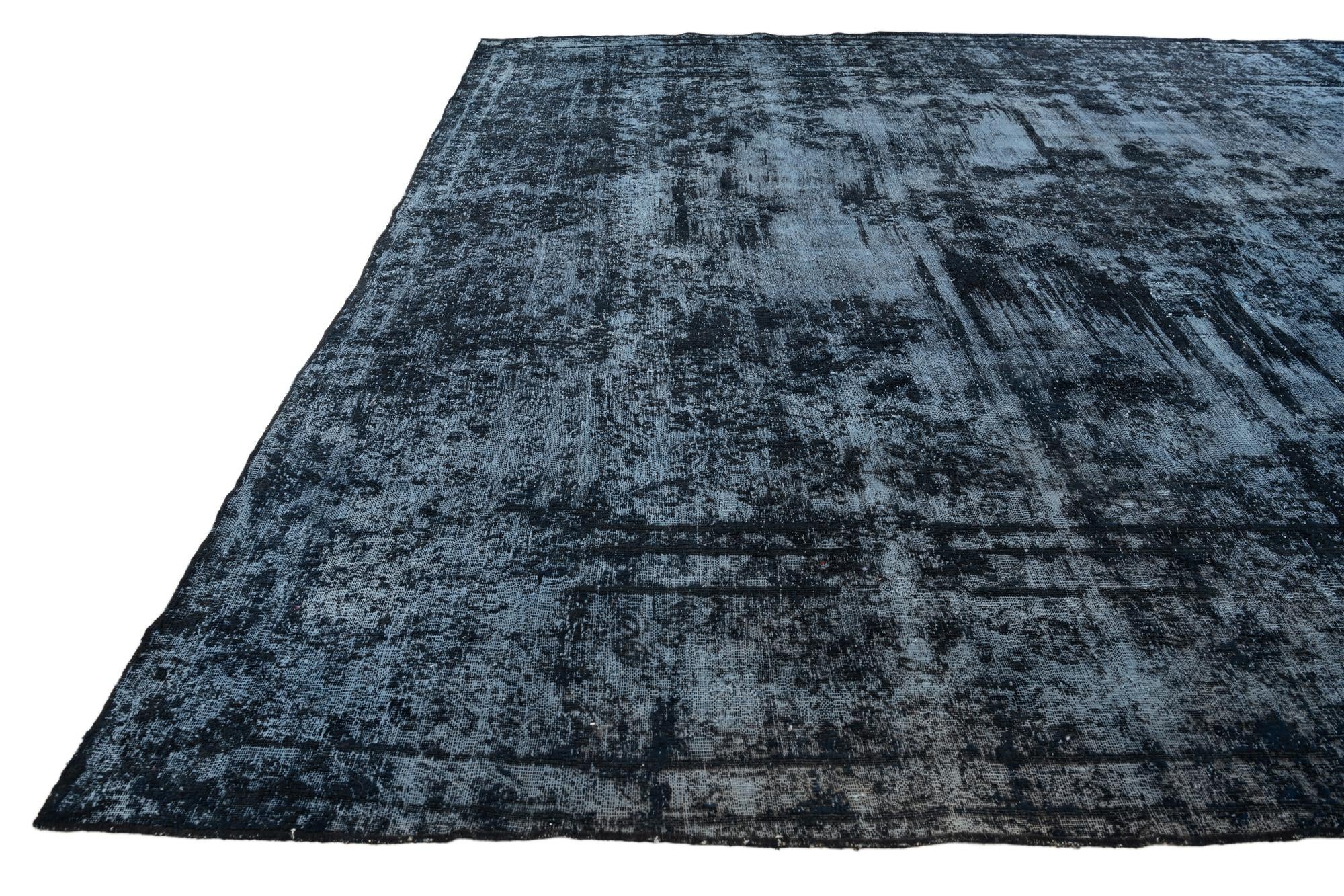 9' x 11' 2 Hand Knotted Ultra Vintage Persian Wool Rug