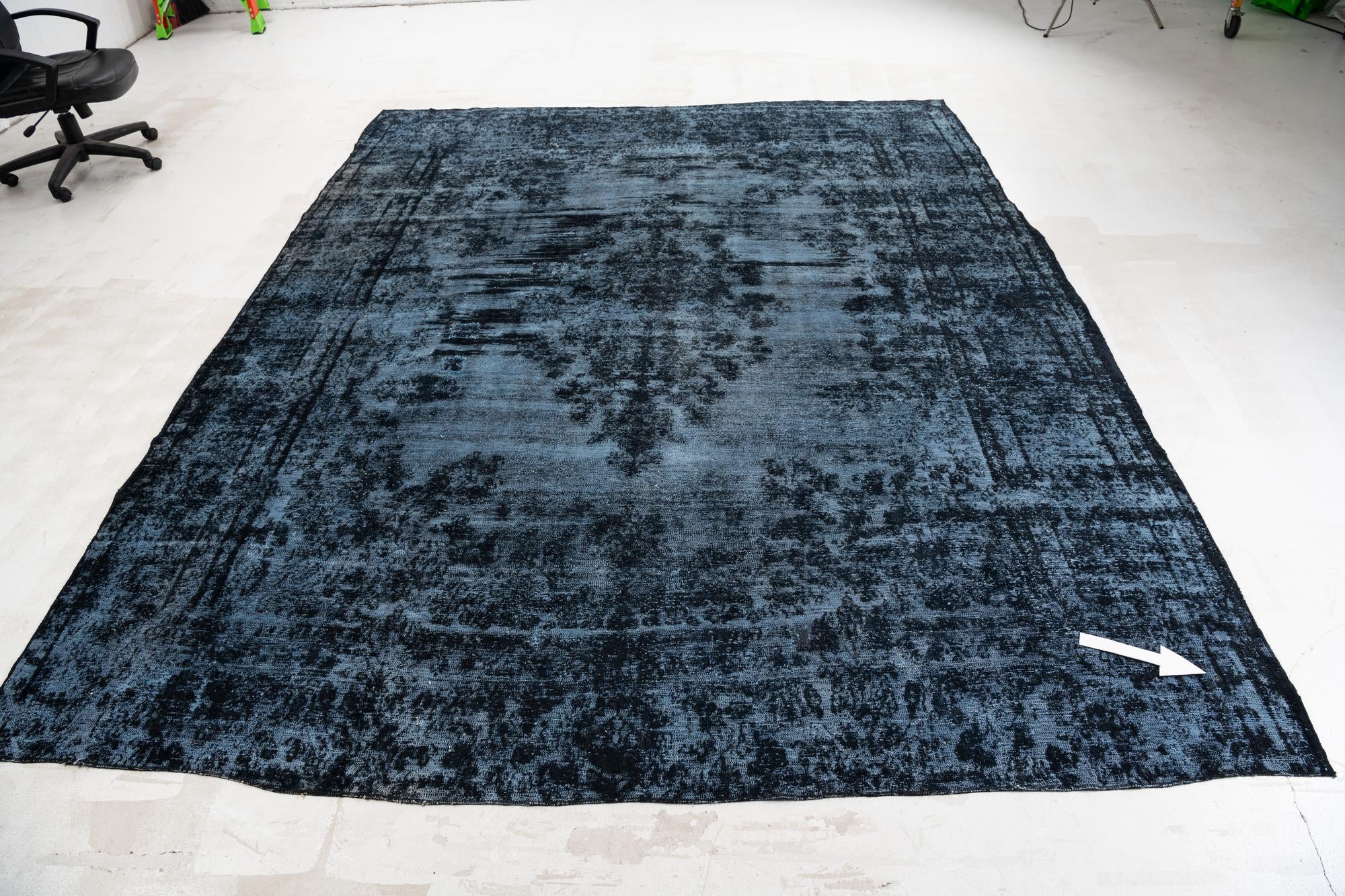 9' x 11' 2 Hand Knotted Ultra Vintage Persian Wool Rug