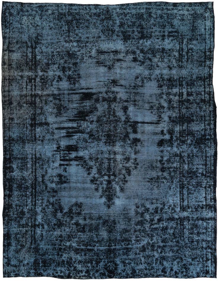 Detail image of 9' x 11' 2 Hand Knotted Ultra Vintage Persian Wool Rug