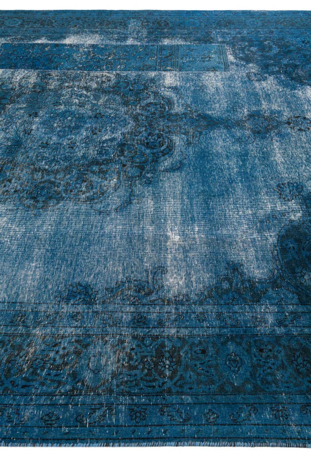 Detail image of 9' 4 x 12' 5 Hand Knotted Ultra Vintage Persian Wool Rug