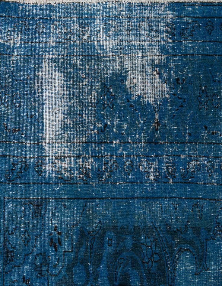 Detail image of 9' 4 x 12' 5  Hand Knotted Ultra Vintage Persian Wool Rug