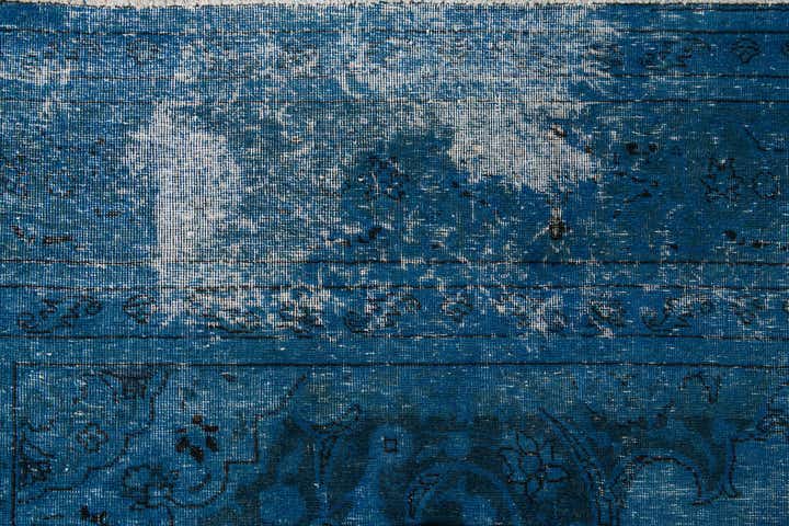 9' 4 x 12' 5 Hand Knotted Ultra Vintage Persian Wool Rug
