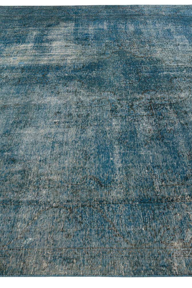 10' x 12' 8 Hand Knotted Ultra Vintage Persian Wool Rug