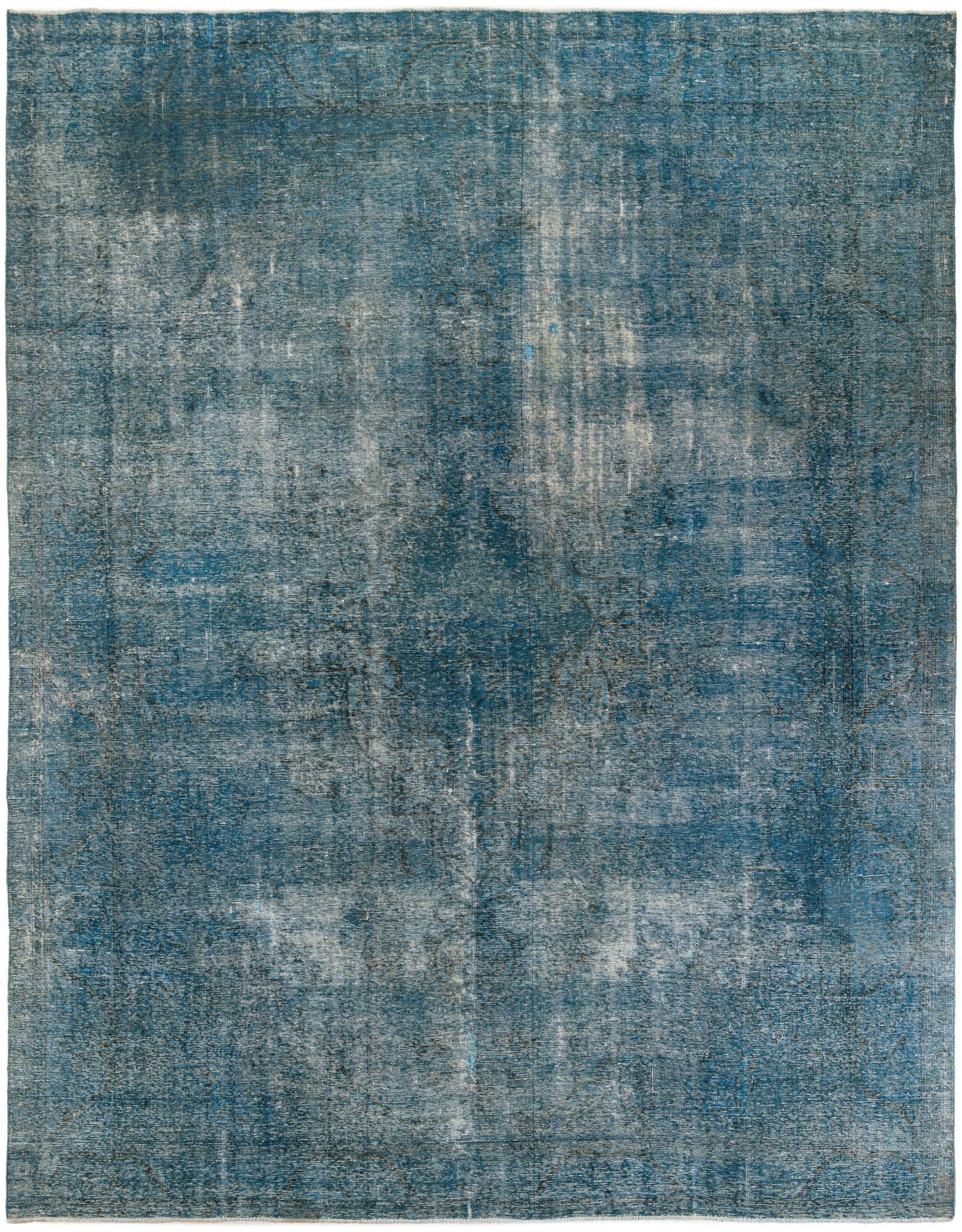 10' x 12' 8 Hand Knotted Ultra Vintage Persian Wool Rug