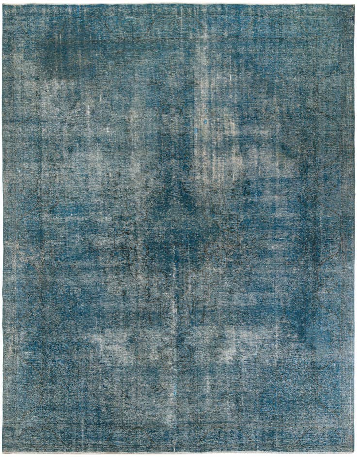 Detail image of 10' x 12' 8 Hand Knotted Ultra Vintage Persian Wool Rug