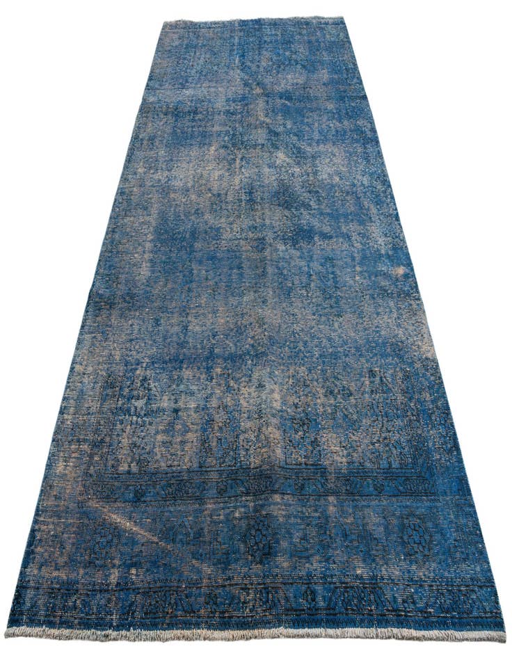 Detail image of 5' 10 x 9' 10  Hand Knotted Ultra Vintage Persian Wool Rug