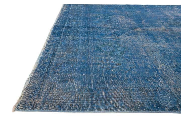 5' 10 x 9' 10 Hand Knotted Ultra Vintage Persian Wool Rug