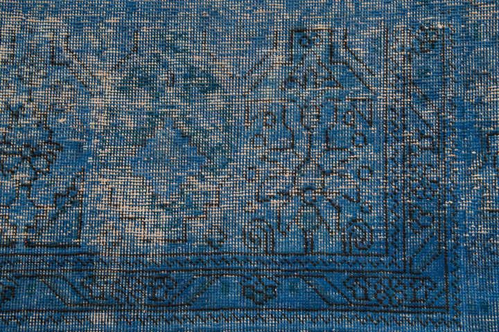 5' 10 x 9' 10 Hand Knotted Ultra Vintage Persian Wool Rug