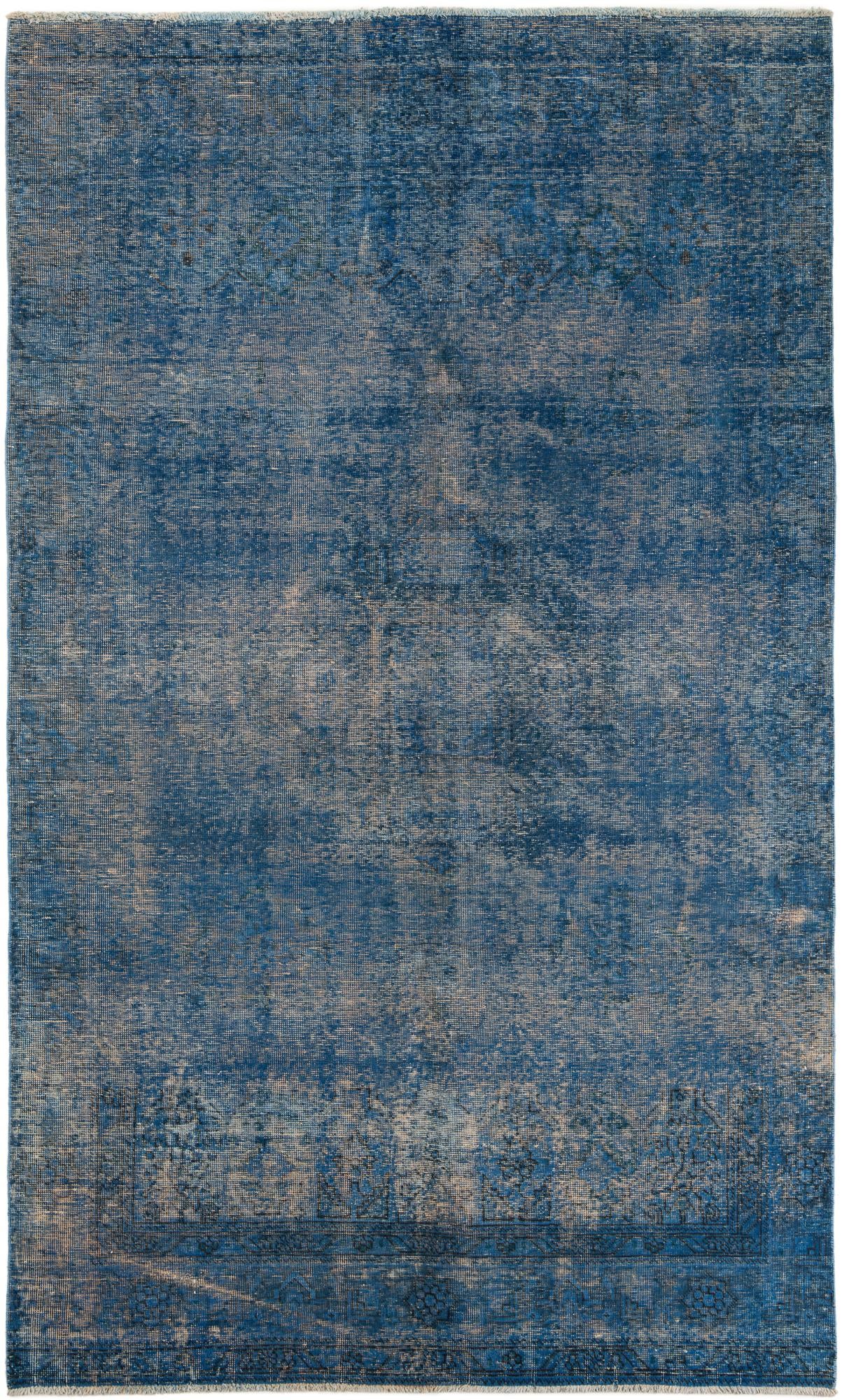 5' 10 x 9' 10 Hand Knotted Ultra Vintage Persian Wool Rug