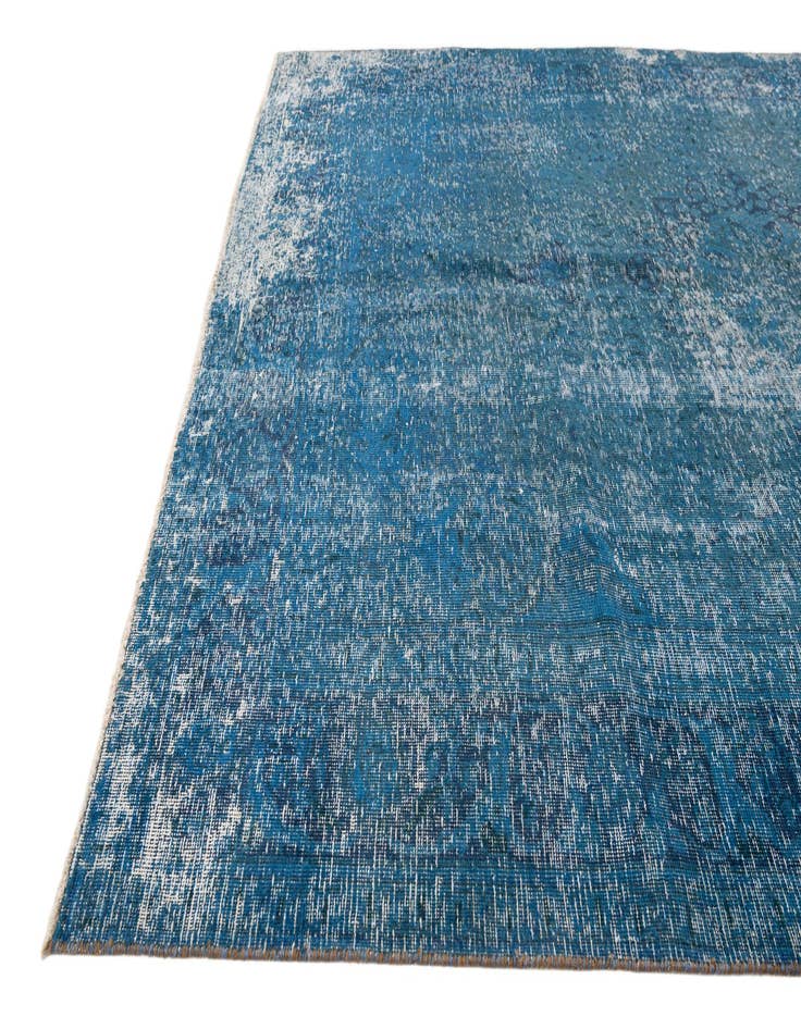 Detail image of 6' 8 x 9' 9  Hand Knotted Ultra Vintage Persian Wool Rug