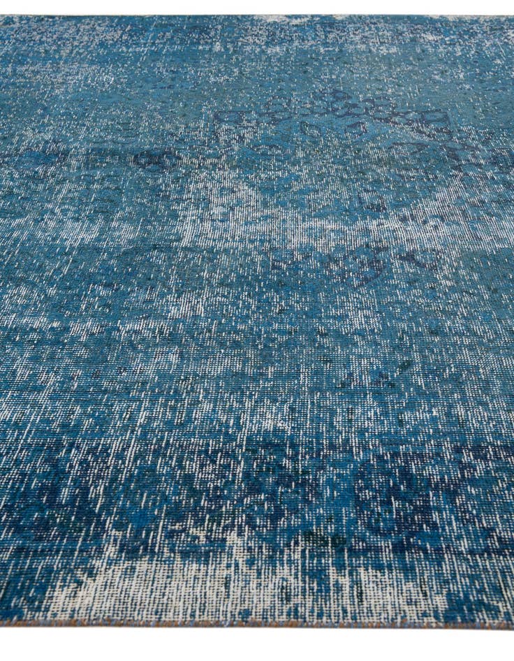 Detail image of 6' 8 x 9' 9  Hand Knotted Ultra Vintage Persian Wool Rug