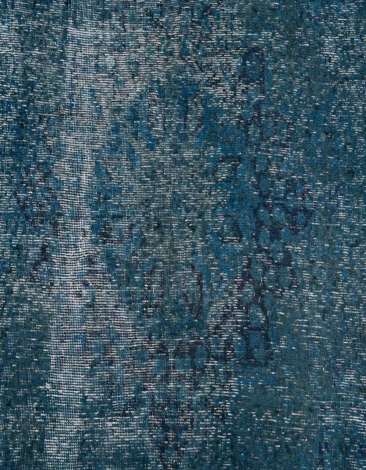 Detail image of 6' 8 x 9' 9  Hand Knotted Ultra Vintage Persian Wool Rug