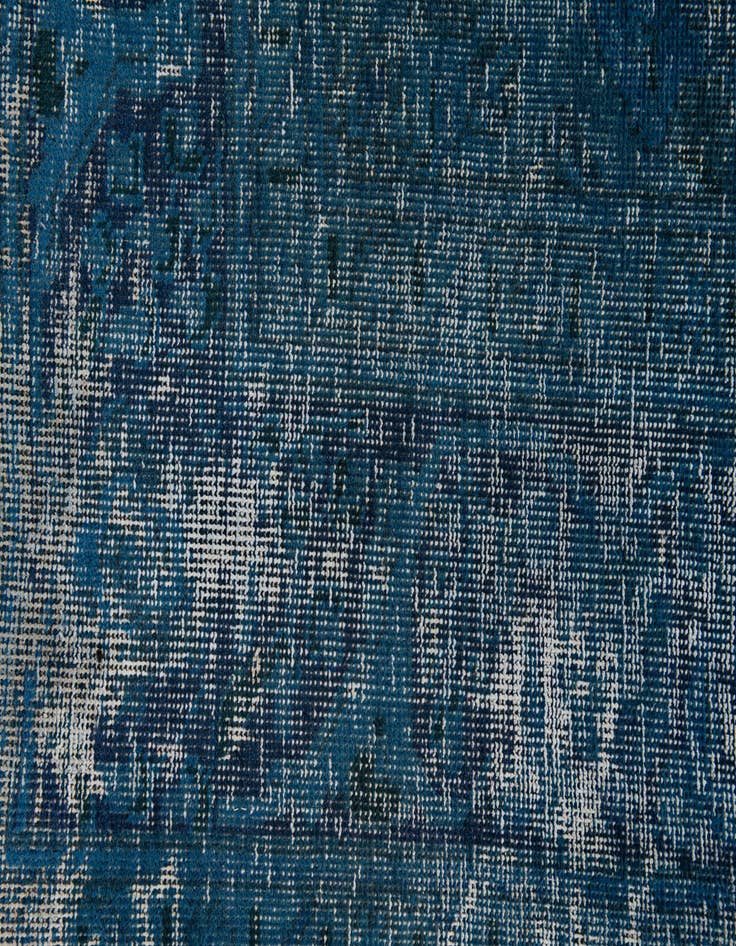 Detail image of 6' 8 x 9' 9  Hand Knotted Ultra Vintage Persian Wool Rug