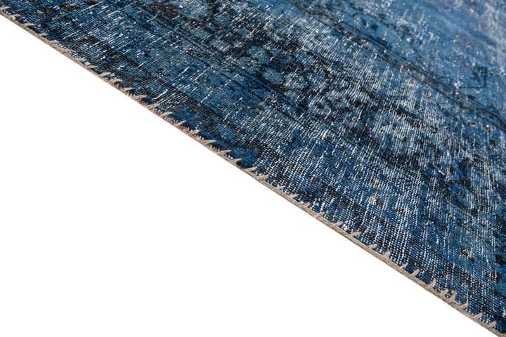 8' x 10' 9 Hand Knotted Ultra Vintage Persian Wool Rug