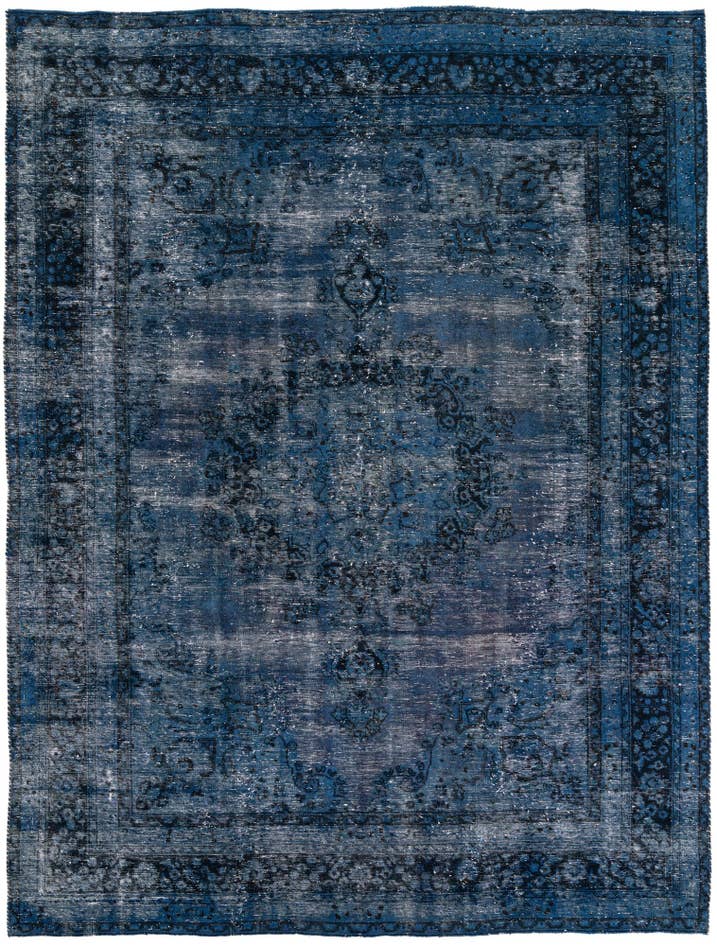Detail image of 8' x 10' 9 Hand Knotted Ultra Vintage Persian Wool Rug