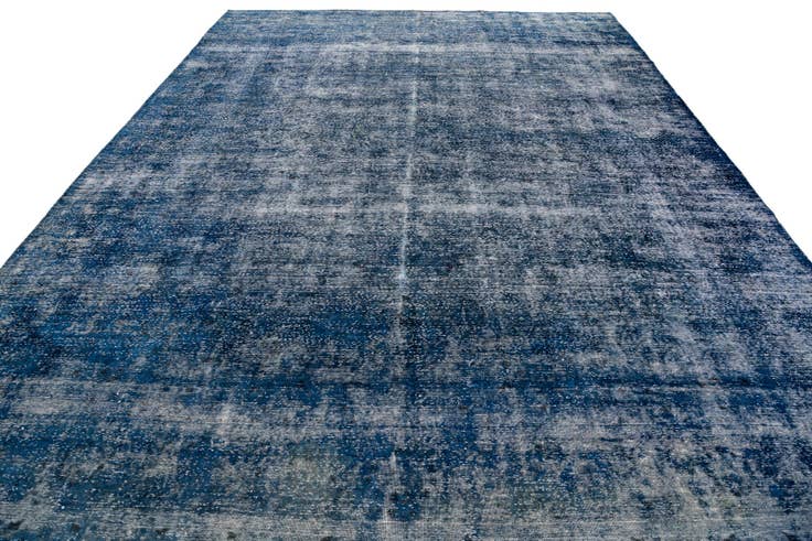 Detail image of 9' 9 x 12' 10 Hand Knotted Ultra Vintage Persian Wool Rug