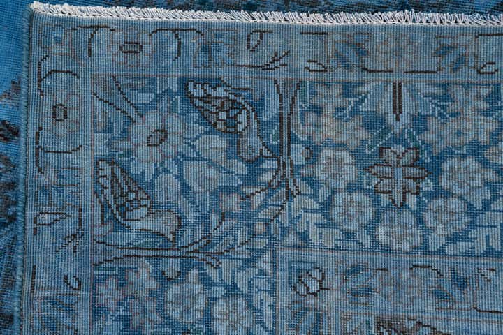 6' 2 x 9' 2 Hand Knotted Ultra Vintage Persian Wool Rug