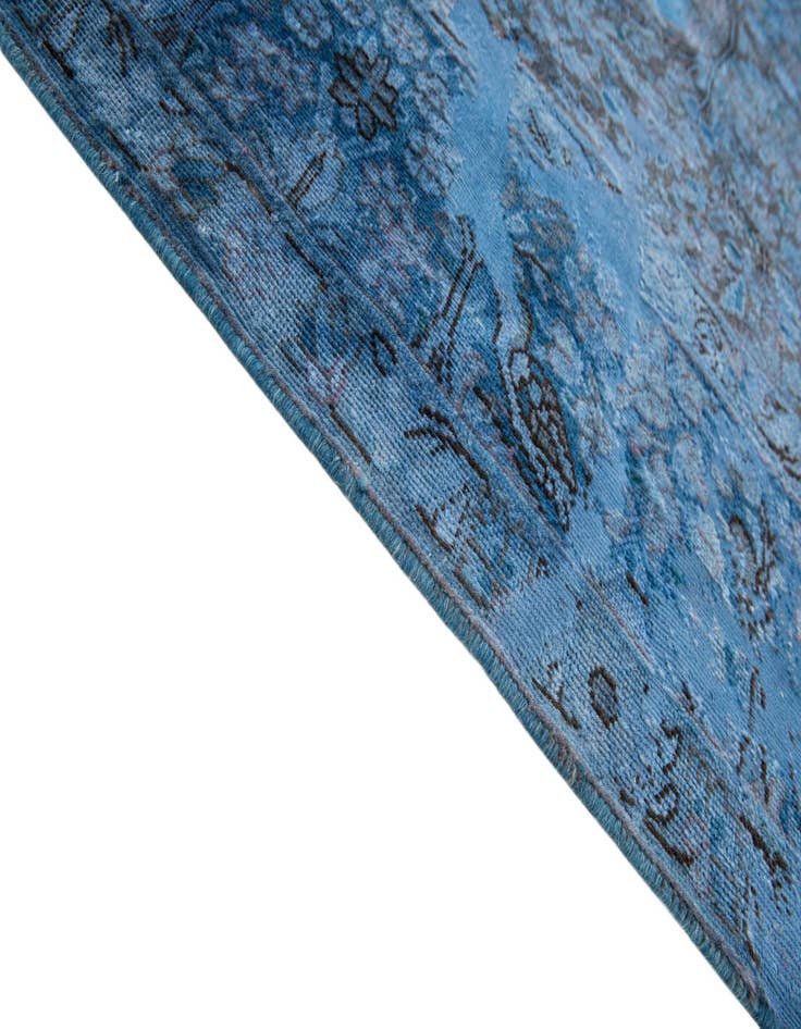 Detail image of 6' 2 x 9' 2  Hand Knotted Ultra Vintage Persian Wool Rug