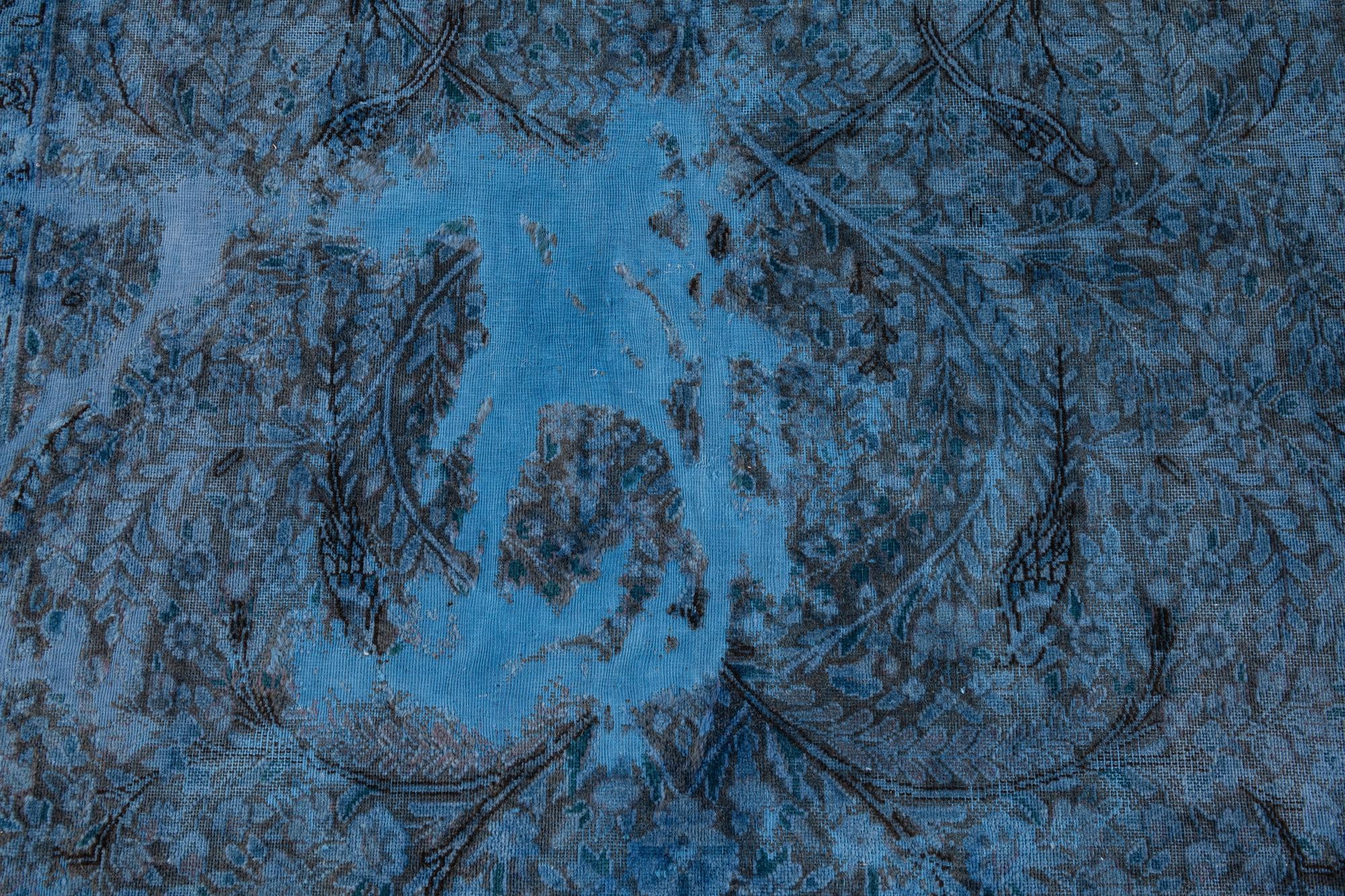 6' 2 x 9' 2 Hand Knotted Ultra Vintage Persian Wool Rug