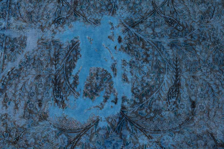 6' 2 x 9' 2 Hand Knotted Ultra Vintage Persian Wool Rug