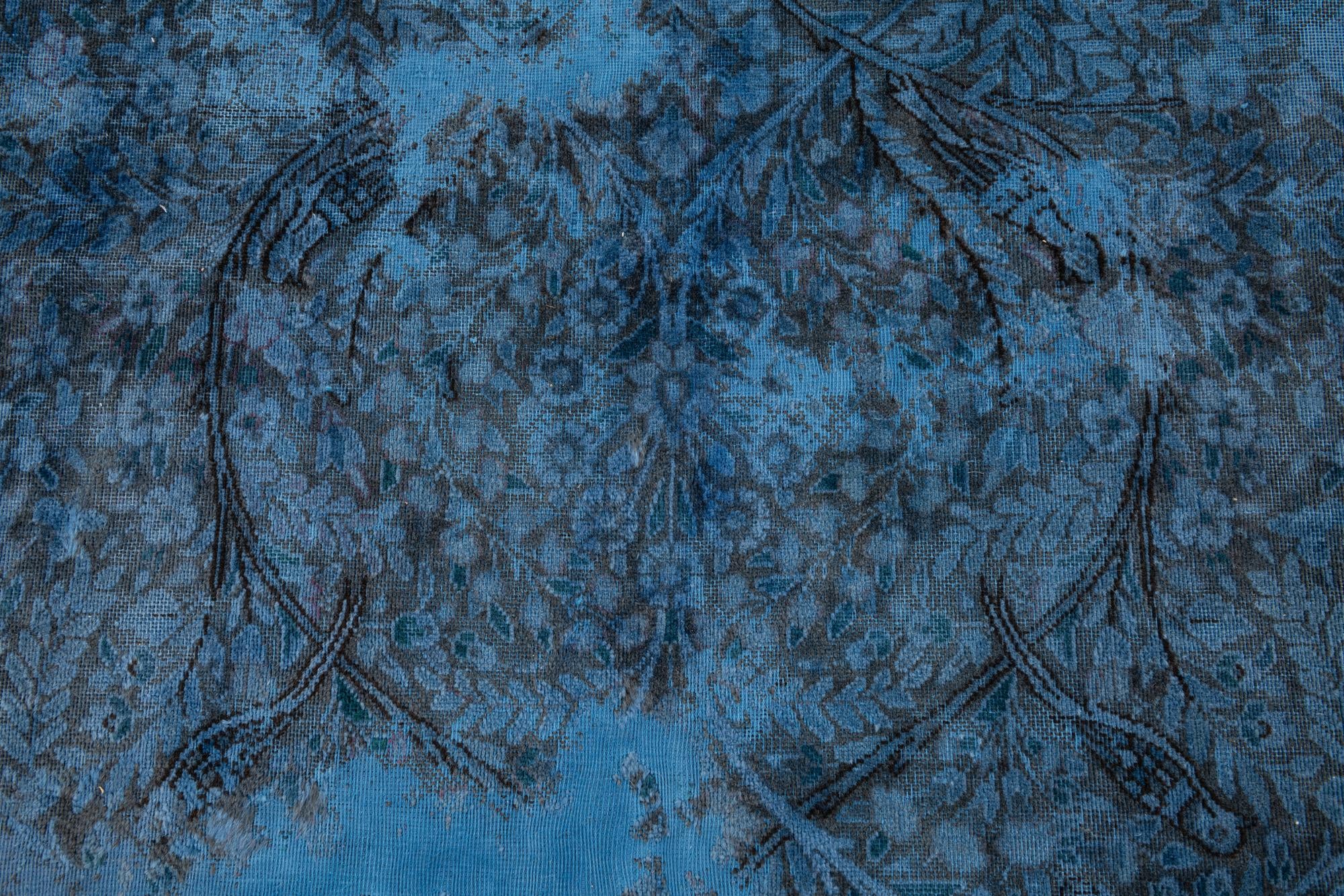 6' 2 x 9' 2 Hand Knotted Ultra Vintage Persian Wool Rug
