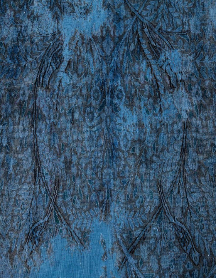 Detail image of 6' 2 x 9' 2  Hand Knotted Ultra Vintage Persian Wool Rug