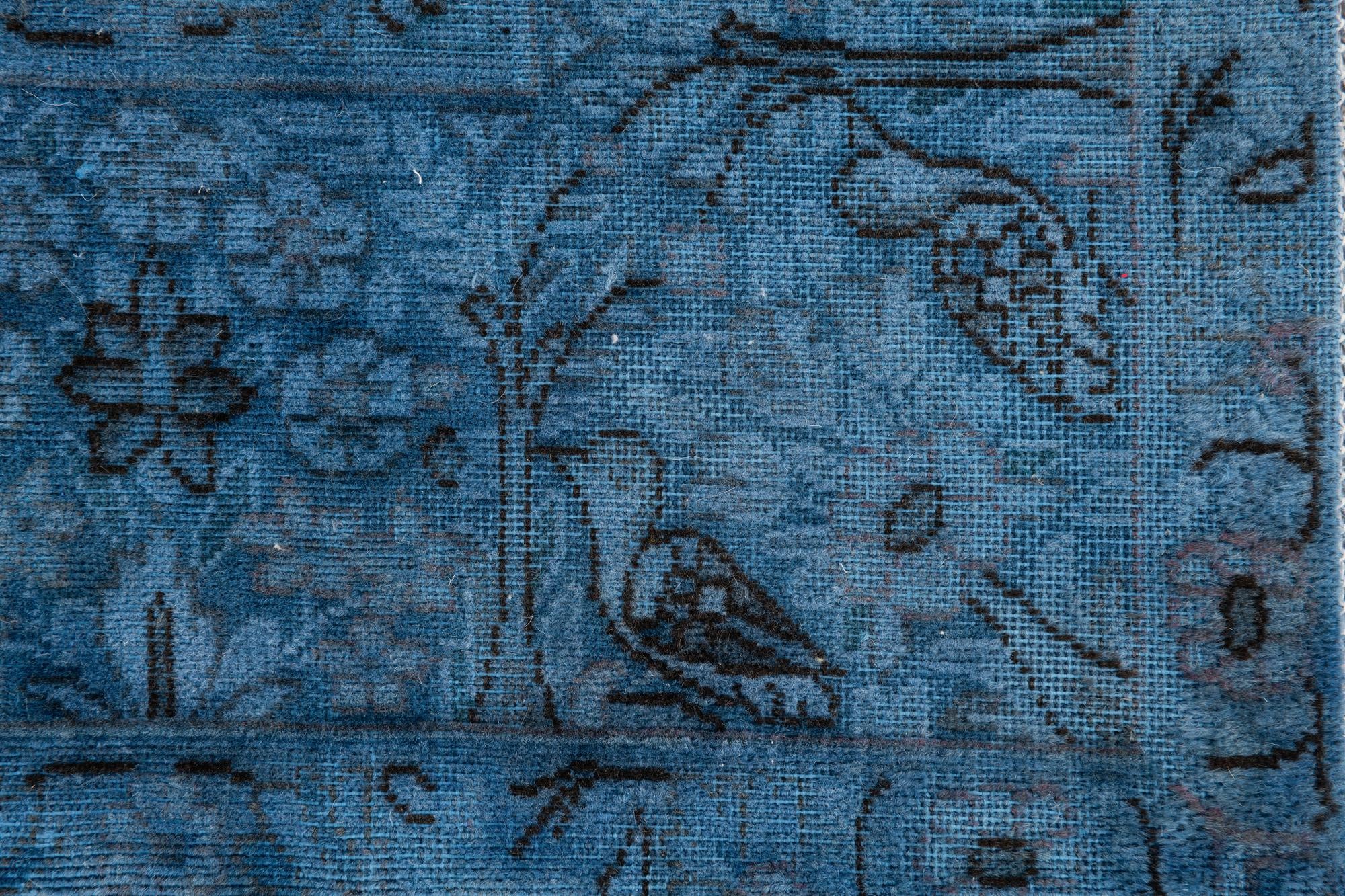 6' 2 x 9' 2 Hand Knotted Ultra Vintage Persian Wool Rug