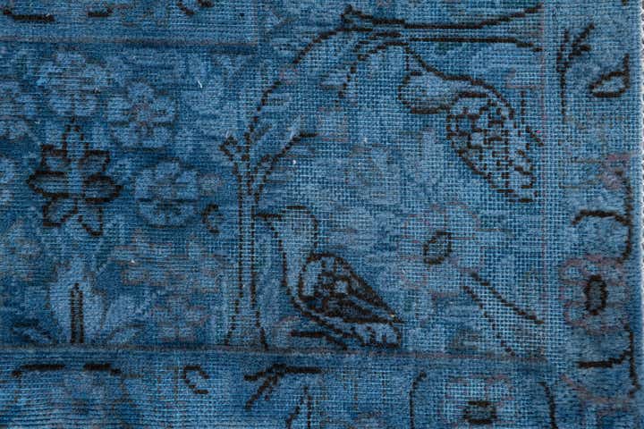 6' 2 x 9' 2 Hand Knotted Ultra Vintage Persian Wool Rug