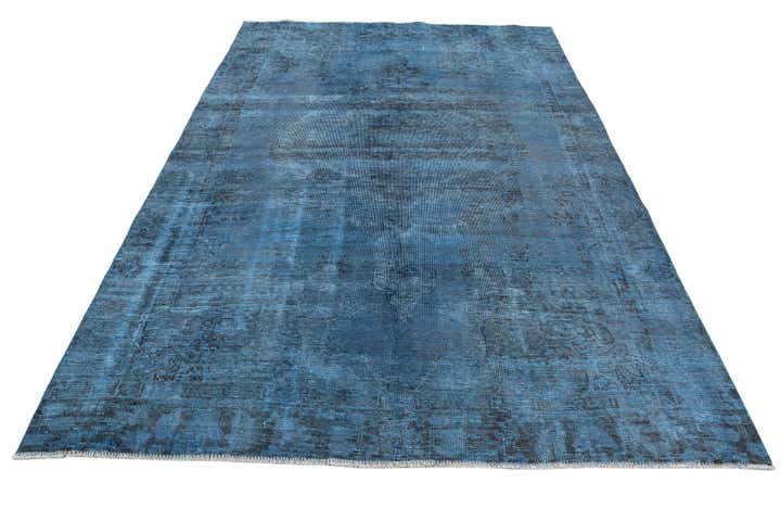 6' 2 x 8' 10 Hand Knotted Ultra Vintage Persian Wool Rug