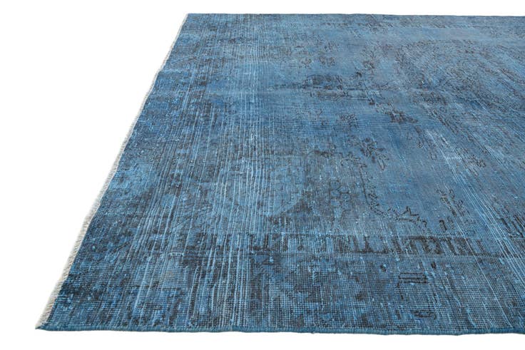 Detail image of 6' 2 x 8' 10 Hand Knotted Ultra Vintage Persian Wool Rug