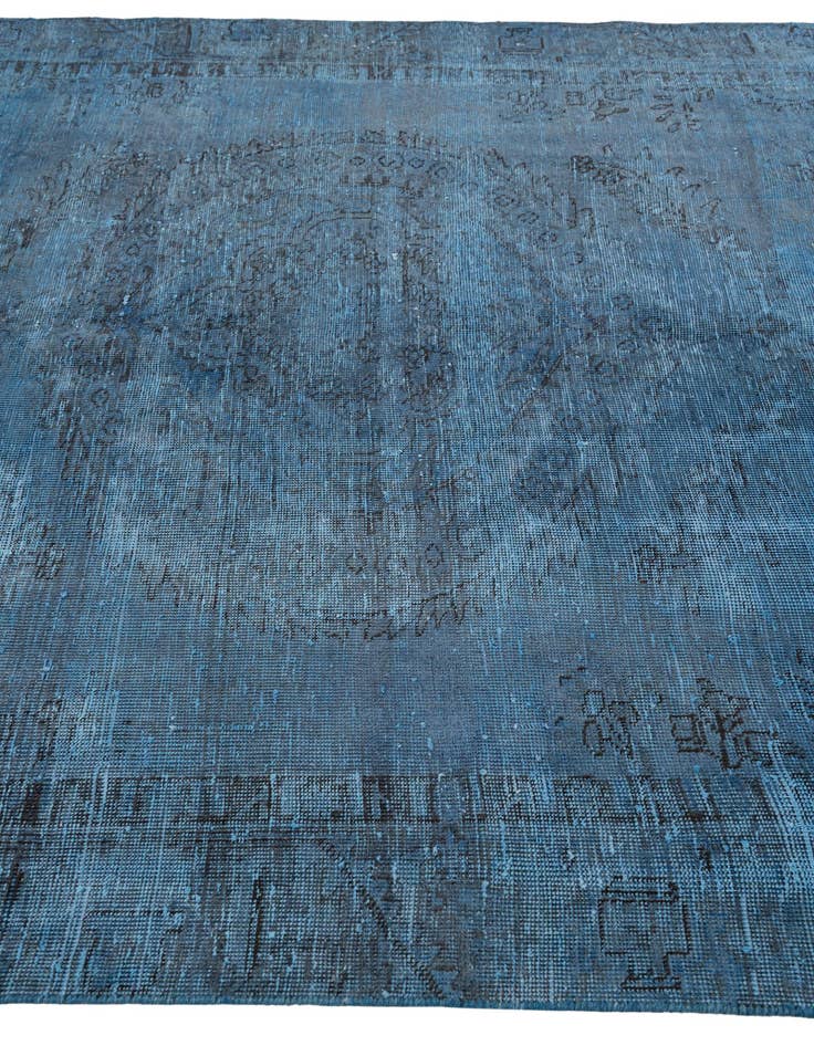 Detail image of 6' 2 x 8' 10  Hand Knotted Ultra Vintage Persian Wool Rug