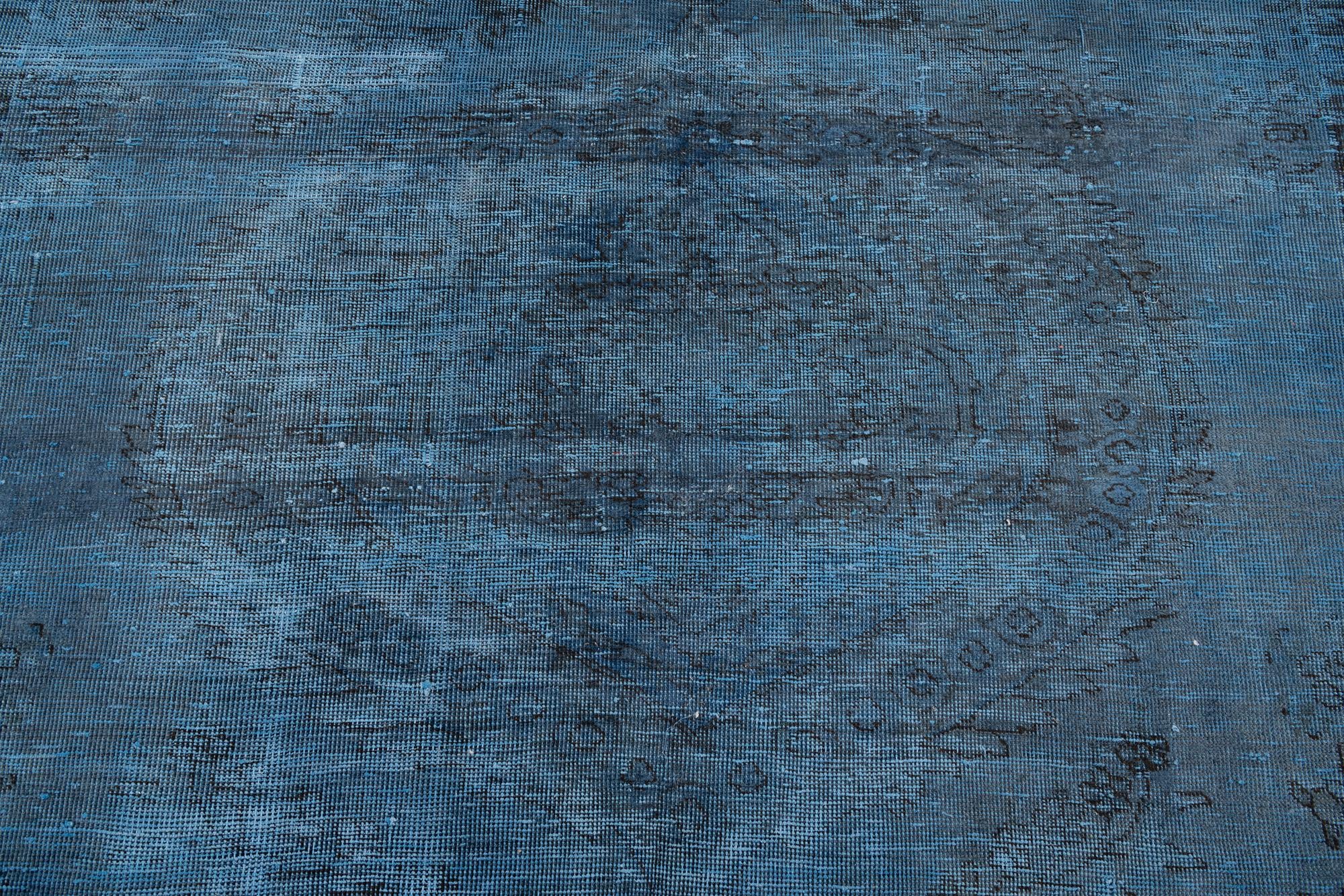 6' 2 x 8' 10 Hand Knotted Ultra Vintage Persian Wool Rug
