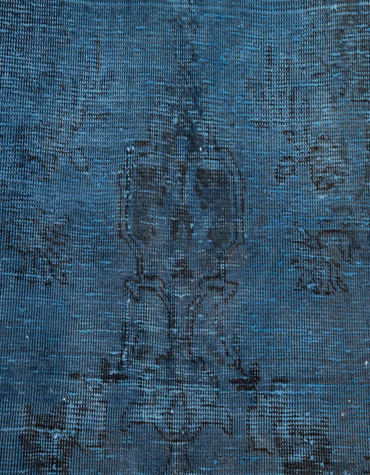 Detail image of 6' 2 x 8' 10  Hand Knotted Ultra Vintage Persian Wool Rug