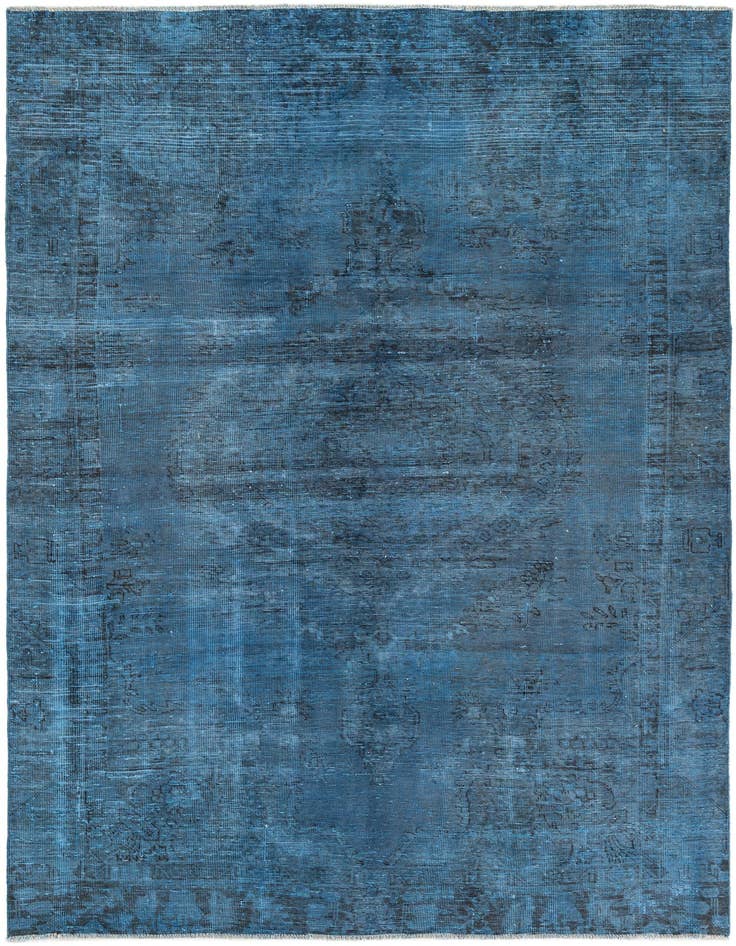 Detail image of 6' 2 x 8' 10 Hand Knotted Ultra Vintage Persian Wool Rug