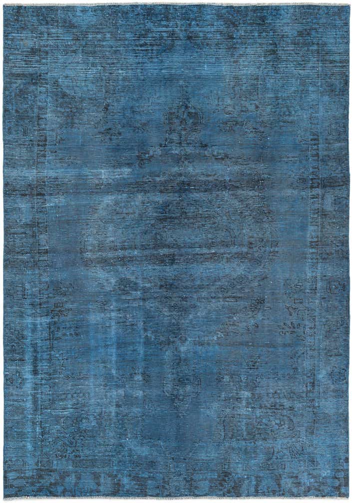 6' 2 x 8' 10 Hand Knotted Ultra Vintage Persian Wool Rug