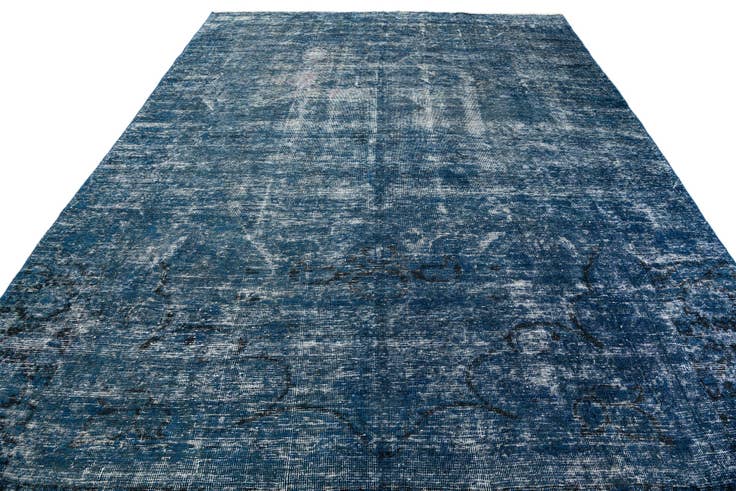 Detail image of 8' 5 x 11' 2 Hand Knotted Ultra Vintage Persian Wool Rug