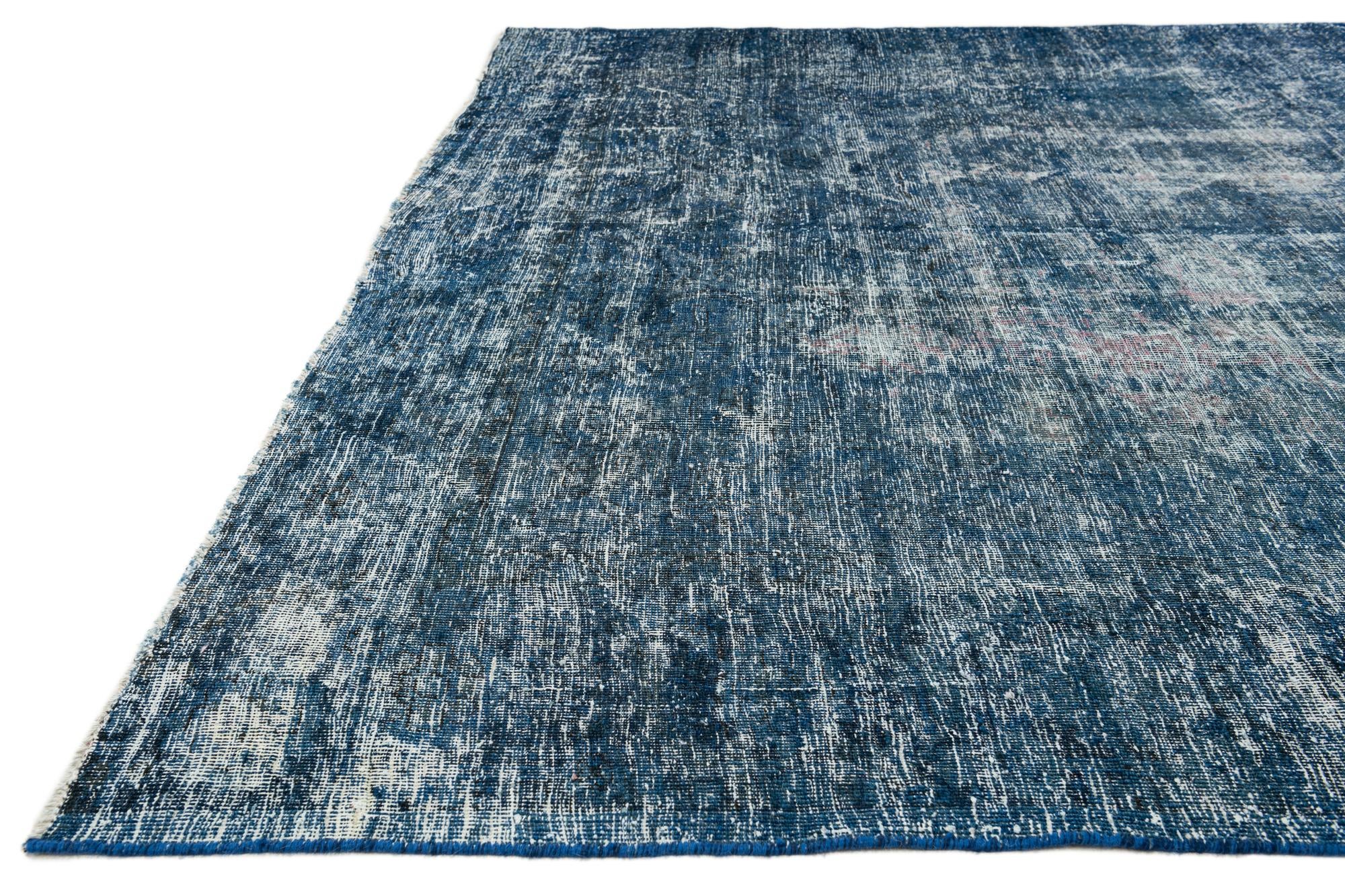 8' 5 x 11' 2 Hand Knotted Ultra Vintage Persian Wool Rug