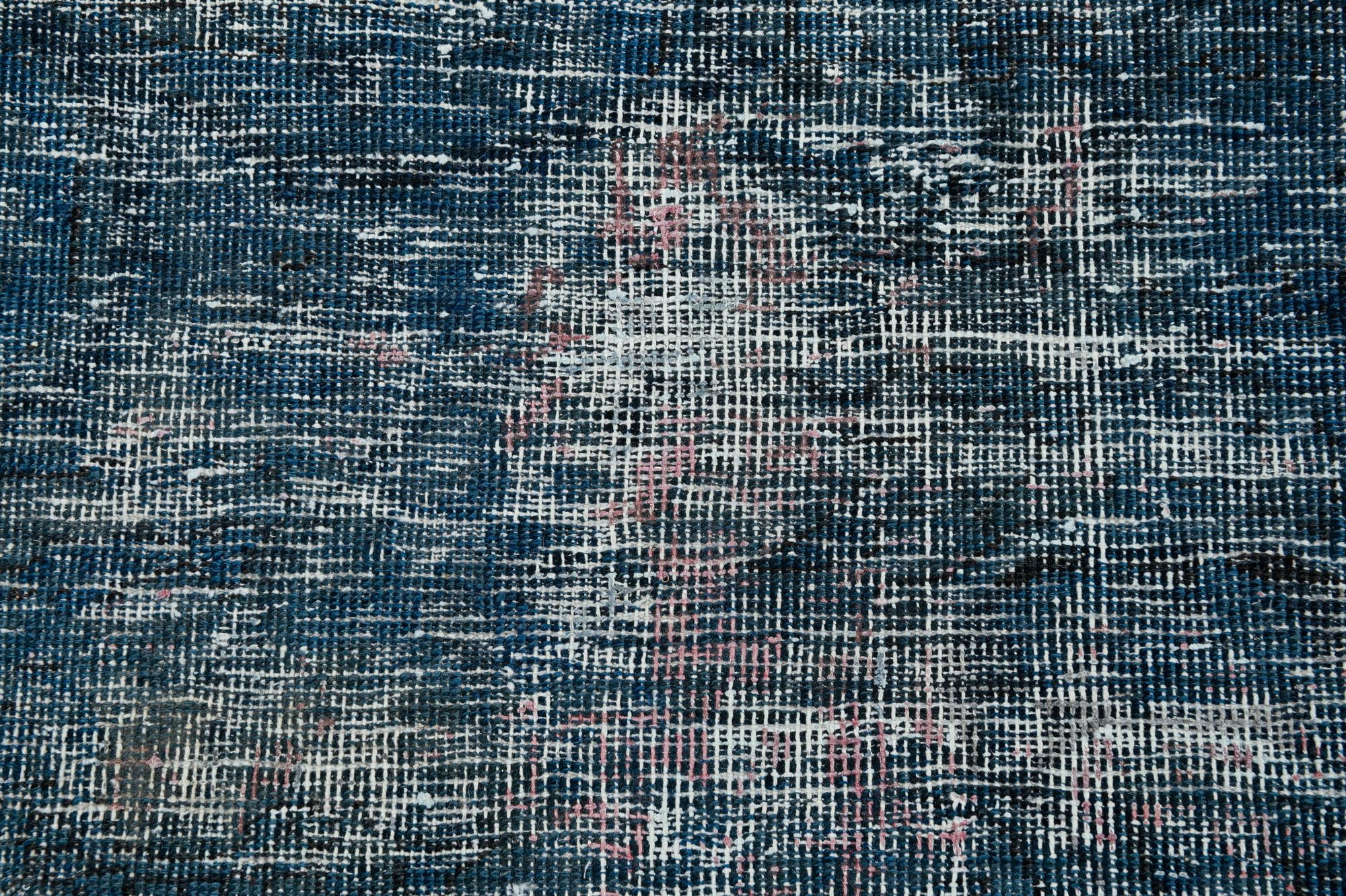 8' 5 x 11' 2 Hand Knotted Ultra Vintage Persian Wool Rug