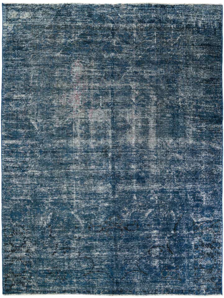 8' 5 x 11' 2 Hand Knotted Ultra Vintage Persian Wool Rug
