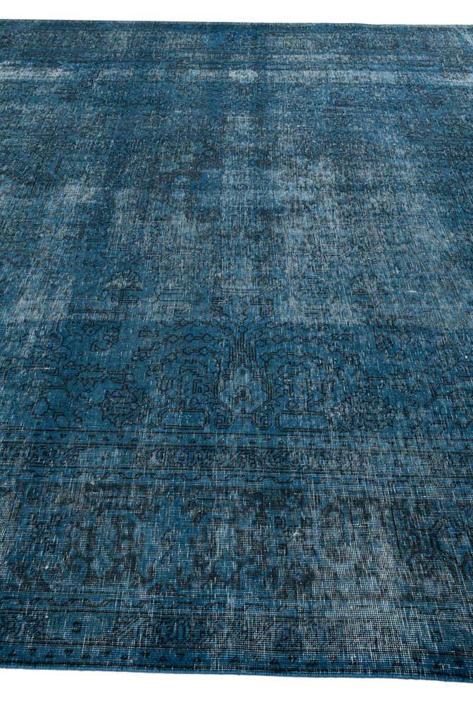 9' 7 x 12' 9 Hand Knotted Ultra Vintage Persian Wool Rug