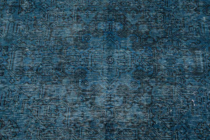 9' 7 x 12' 9 Hand Knotted Ultra Vintage Persian Wool Rug