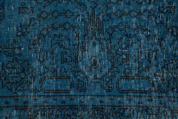 9' 7 x 12' 9 Hand Knotted Ultra Vintage Persian Wool Rug