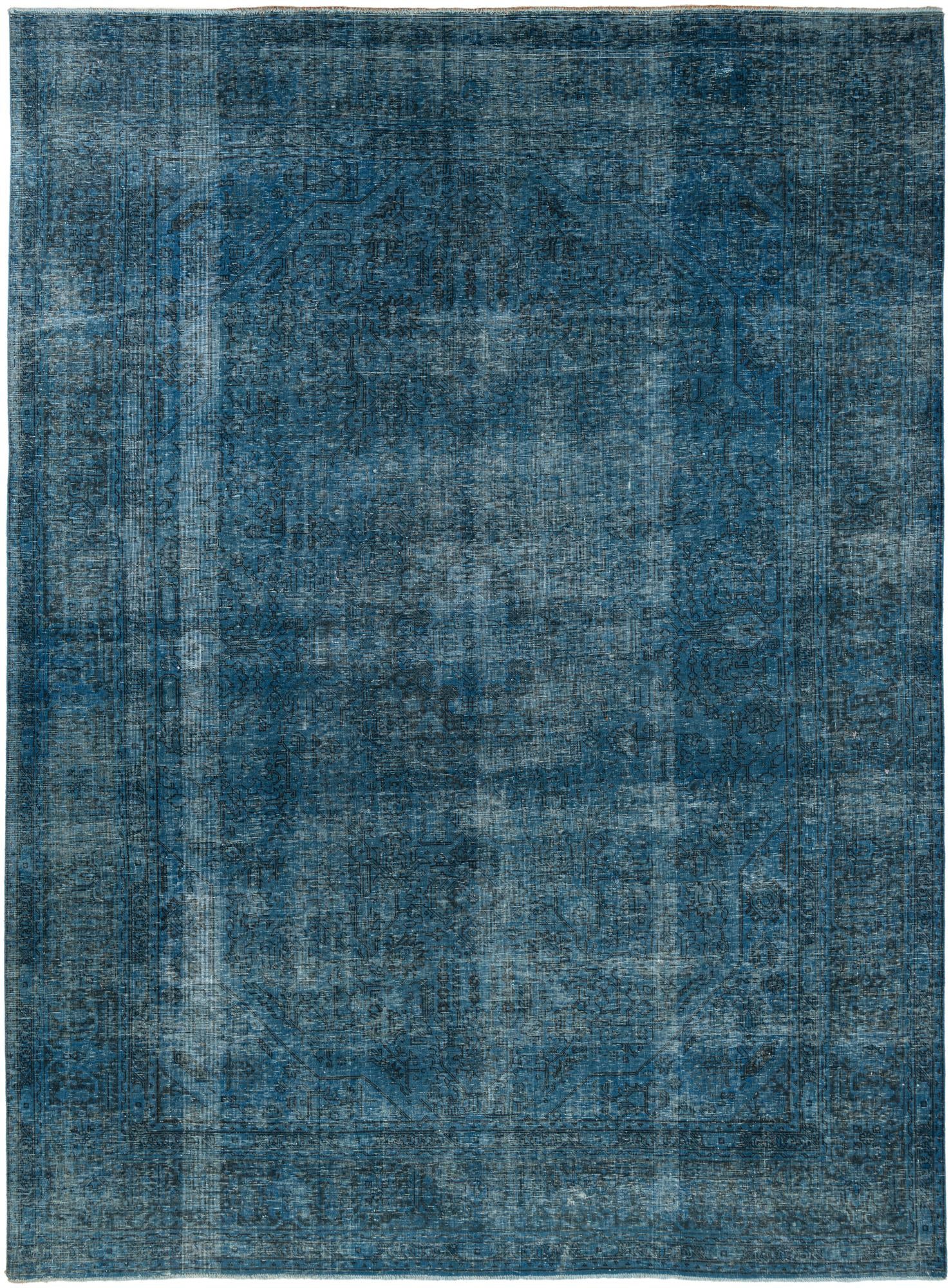 9' 7 x 12' 9 Hand Knotted Ultra Vintage Persian Wool Rug